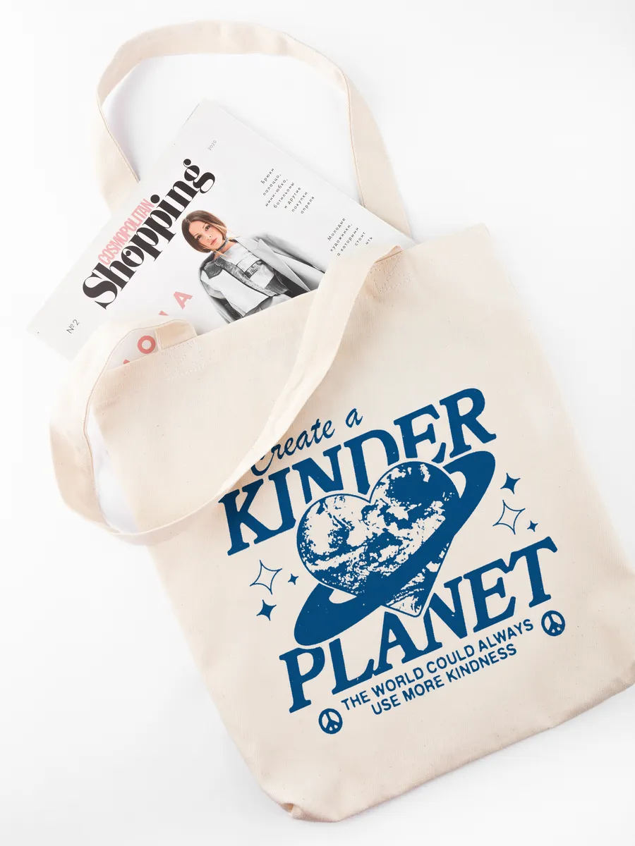 Сумка шоппер "Kinder Planet"