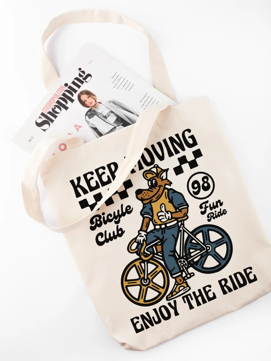 Сумка шоппер "Keep moving"
