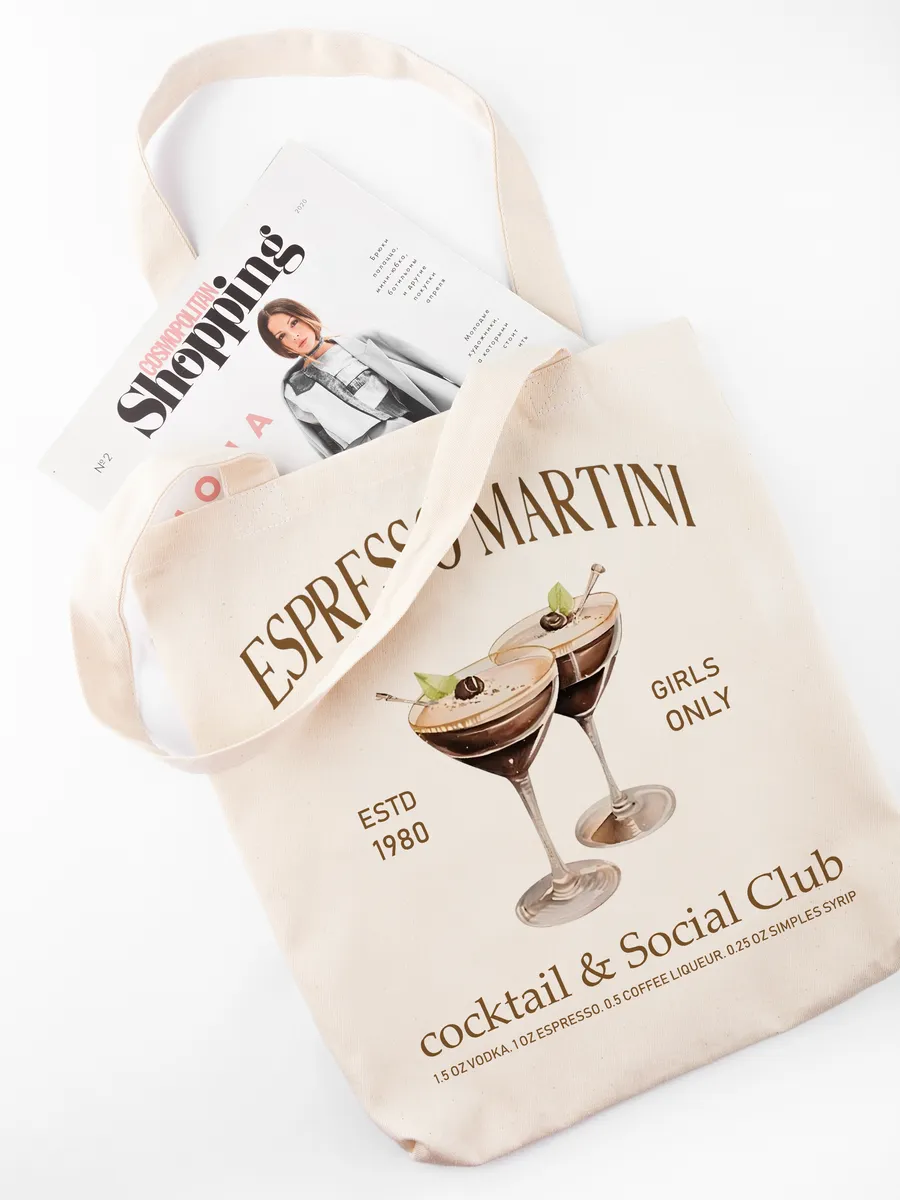Сумка шоппер "Expresso Martini"