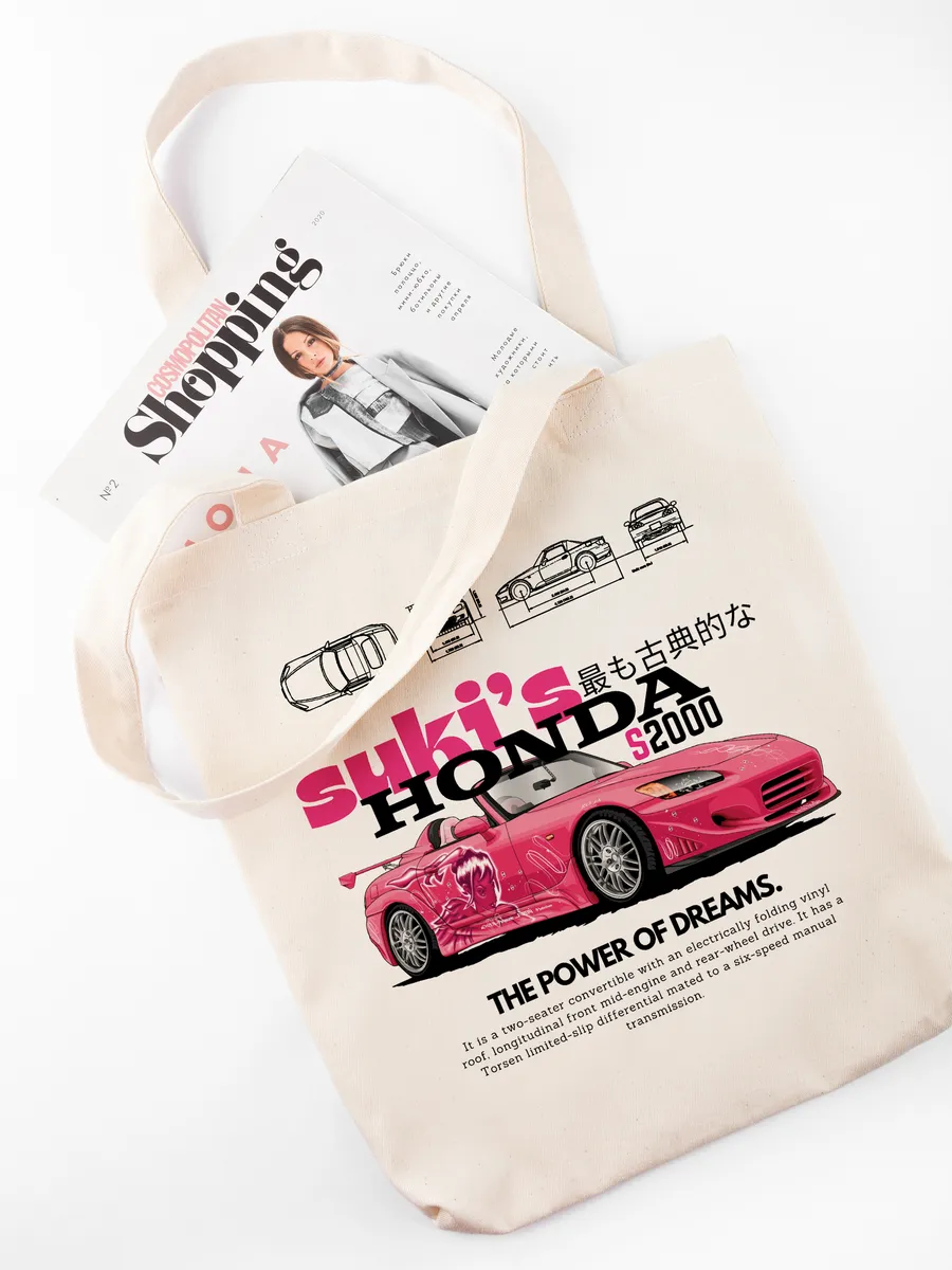 Сумка шоппер "Honda S2000"